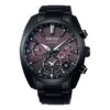 ASTRON Astron GPSソーラー デュアルタイム 42.7mm 限定モデル ブラック/パープル