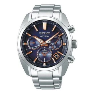 Astron GPS ソーラー ウォッチ ブルー シルバー