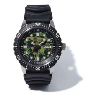 BAPE × Seiko メカニカルダイバーズウォッチ クロスオーバー