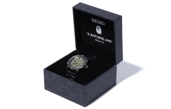 BAPE × Seiko メカニカルダイバーズウォッチ クロスオーバー