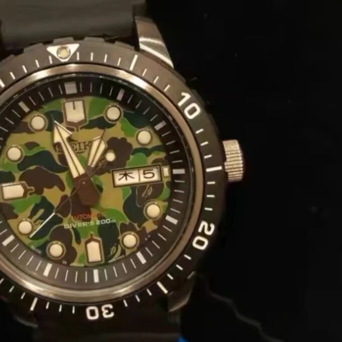 BAPE × Seiko メカニカルダイバーズウォッチ クロスオーバー