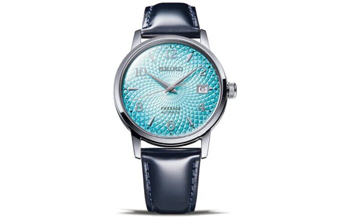 Presageシリーズ スチールバンド 腕時計 ブルー