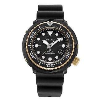 Prospex シリーズ ソーラーエナジー スモール 200メートル防水 スポーツウォッチ ブラックゴールド