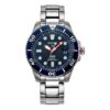Seiko × PADI エコ・ドライブ シルバー/ブルー