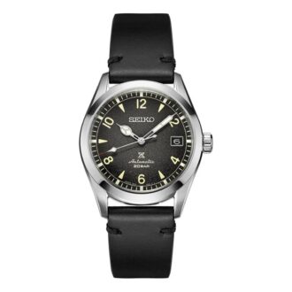 Seiko Prospex Alpinist アナログ腕時計「ブラックシルバー」