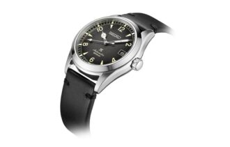 Seiko Prospex Alpinist アナログ腕時計「ブラックシルバー」